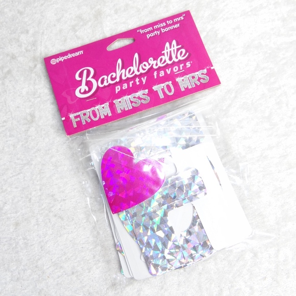 Bachelorette Part Favors FROM MISS TO MRS Banner - Picture 2 of 4